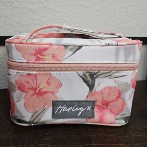 Hurley Tropical Flower Cosmetic Case